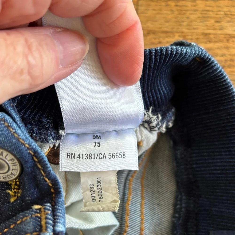 Ralph Lauren Pants/Oshkosh & Carters Tops sizes 6-9M Excellent Condition
